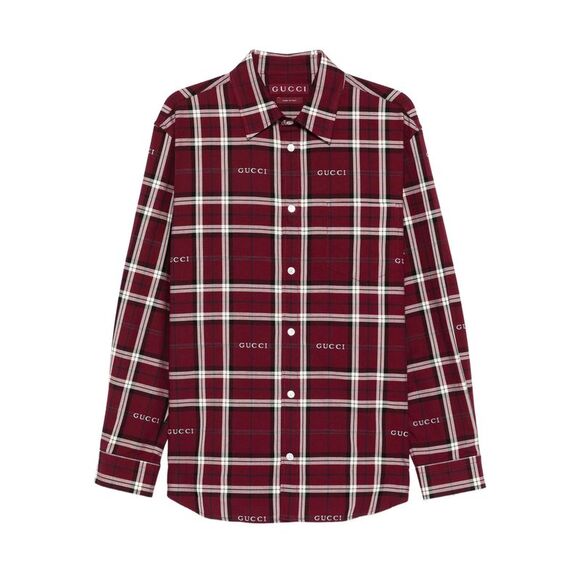Gucci Red Shirts Men
